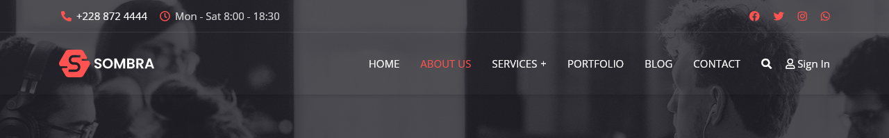 Top Bar Overlap Image